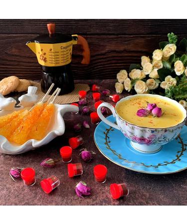 EBV Top Grade Superior Saffron Powder for Unmatched Taste and Aroma -100% Pure & Natural All Red Golden Spice for Tea Drink Paella Tahchin Pack Of 16 Single Serve Containers (125 Mg Each) 2Gr Saffron Powder - Buy Online on GoSupps.com
