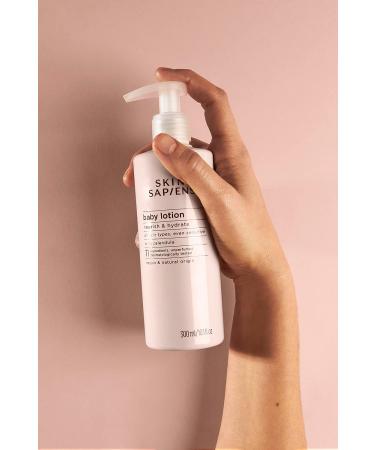 Skin Sapiens Nourish & Hydrate Baby Lotion with Calendula | Unscented, Natural Moisture | Cruelty Free & Vegan | 10.1 fl. Oz - Buy Online on GoSupps.com