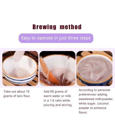 Taro en polvo17.6oz Taro powder taro paste powder taro whole powder cooked taro powder taro milk tea powder baking materials.Not taro milk tea just taro powder. - Buy Online on GoSupps.com