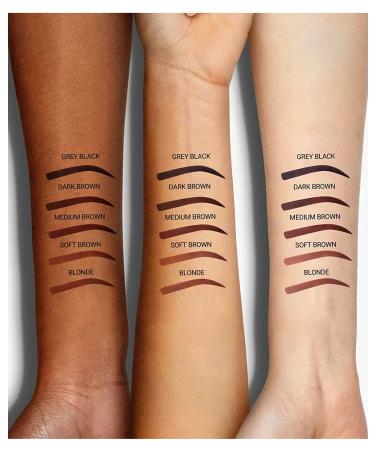 FENVIRN Eyebrow Stamp Kit: Brow Shaping & Tattoo Gel Tint - Long-Lasting Waterproof Makeup (Brown 01) - Buy Online on GoSupps.com