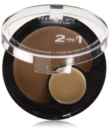 Revlon ColorStay 2-in-1 Compact Makeup & Concealer  Sand Beige - Buy Online on GoSupps.com