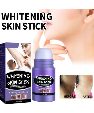 Whitening Skin Balm Armpit Knees Elbows Whitening Skin Stick Dark Spot Corrector Cream Body Moisturizing Brightening Stick Dark Elbows and Knees Lightening Natural Underarm Lightening Cream - Buy Online on GoSupps.com