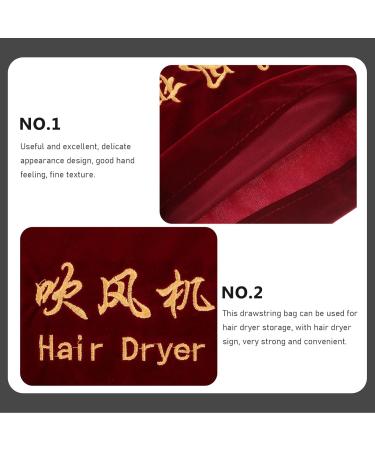 Didiseaon 9 Pcs Hair Dryer Storage Bag Travel Makeup Bag Organizer Storage Bag for Hair Dryer Fabric - Buy Online on GoSupps.com