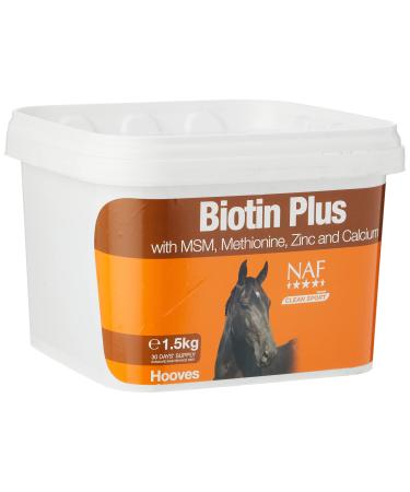NAF Biotin Plus Clear 1.5 kg - Buy Online on GoSupps.com