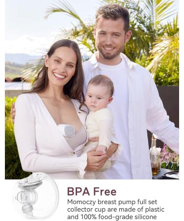 Momcozy Full Set Collector Cup for Momcozy S9 Pro/S12 Pro NOT for S9/S12. Original S9 Pro/S12 Pro Breast Pump Replacement Accessories (180ml with Double-Sealed Flange 24mm) DL Overall - Buy Online on GoSupps.com