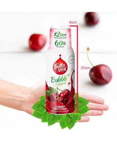 Light Holunder-Lime-Mint Fitness Syrup | Sugar-Free | 60% Fruit Content with Stevia | 500ml | Fruttamax Beverage Syrup for International Shipping - Buy Online on GoSupps.com