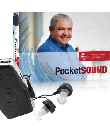 Pocket Sound - Digital Personal Sound Amplifier with Earbuds and Microphones - Buy Online on GoSupps.com