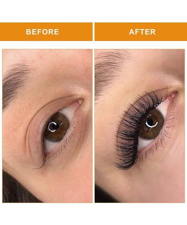 B&Q LASH 5D-0.10C-9mm Pre Made Fan Eyelash Extensions | Short Stem Russian Volume Lashes 5D-0.10 | 7D 0.07-0.10 Pre Made Russian Lashes - Buy Online on GoSupps.com