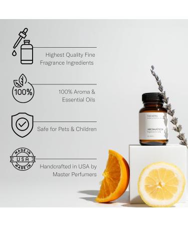 AromaTech The Hotel Aroma Essential Oil Blend: Luxury Hotel Inspired Aromatherapy with Lemon Lavender Peach & Pine for Ultrasonic Diffusers & Nebulizers - 16 fl oz 500 mL The Hotel 16.9 Fl Oz (Pack of 1) - Buy Online on GoSupps.com