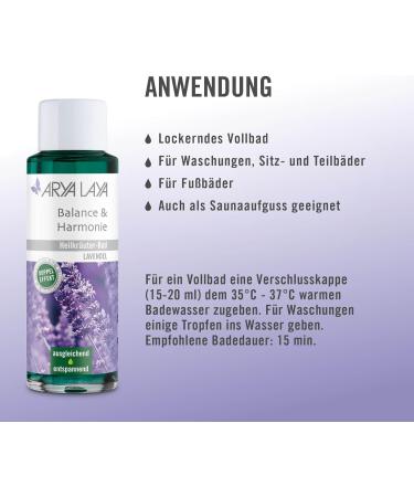 Arya Laya Medical Herbs Balance & Harmony 200 ml - Vegan Lavender Extract for Stress Relief & Wellness at Home - Buy Online on GoSupps.com