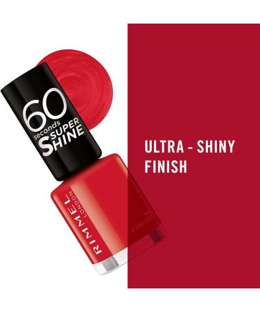 Rimmel 60 Seconds Super Shine 714-A Spritzzz 8 ml COSRIM952 Clear 8 ml (Pack of 1) - Buy Online on GoSupps.com