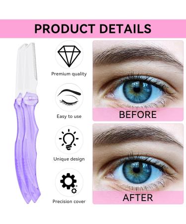 Leikedun 6PCS Facial Hair Remover & Dermaplaning Tool for Women and Men - Buy Online on GoSupps.com