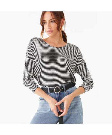 SUOSDEY Women's Fashion Soft Faux Leather O-Ring Buckle Belt - Black/Gold (S: 25-29) - Buy Online on GoSupps.com