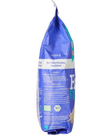 Bauckhof Flocons d'avoine - Demeter de grosses feuilles - 500 g - Buy Online on GoSupps.com