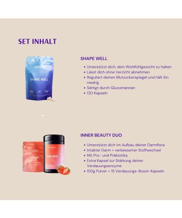 Her One Get In Shape - Vegan Metabolism & Weight Management Bundle with Chromium & Glucomannan for Blood Sugar Support - Best International Shipping - Buy Online on GoSupps.com