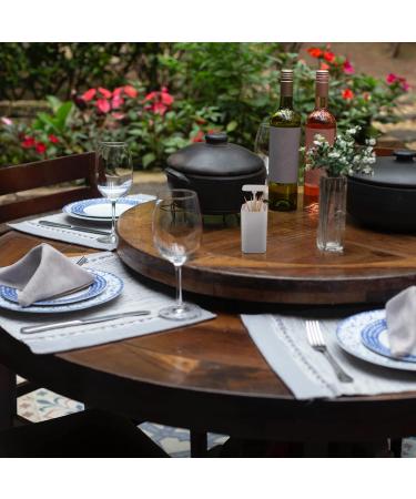 Zerodeko 3-Piece Mini Travel Floss Container Set - Automatic Cotton Holder & Toothbrush Base Tank - Perfect for On-the-Go Organization - Buy Online on GoSupps.com