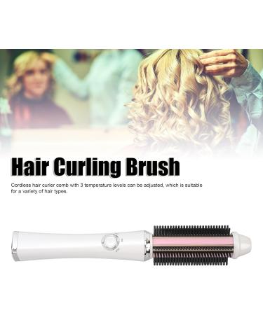 Buy Cordless Hair Curler Comb | 3 Temperature Levels USB Rechargeable Prevents Static - Perfect for All Hair Types - Buy Online on GoSupps.com