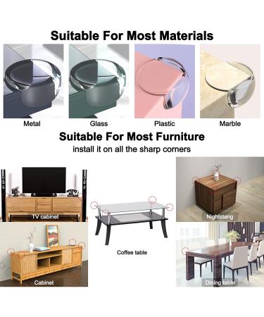 Homelove Child Safety Corner Protectors (16 Pack) - Baby Proofing Guards for Furniture, Tables - Clear, Soft Protection Against Sharp Corners - Buy Online on GoSupps.com