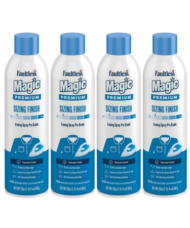 Faultless Starch 00502 Magic Sizing Fabric Finish, 20 oz (Pack of 4)