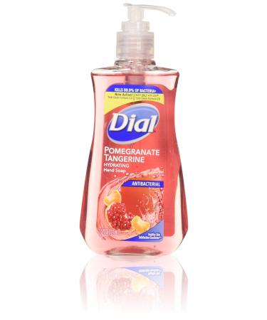 Dial Pomegranate & Tangerine Antibacterial Hand Soap with Moisturizer 7.5 Oz. (Pack of 4)