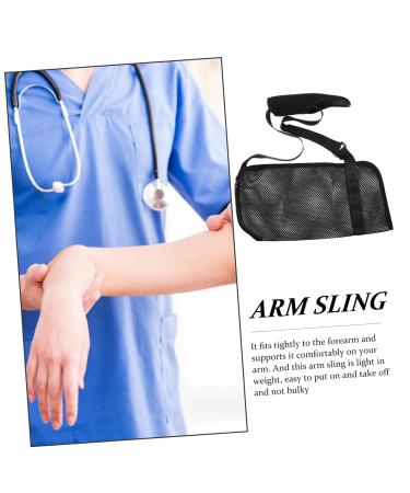 FRCOLOR Ergonomic Arm Sling - Mesh Shoulder Immobilizer & Elbow Support for Broken Shoulder - Comfortable Nylon Wristband & Neck Support - Buy Online on GoSupps.com