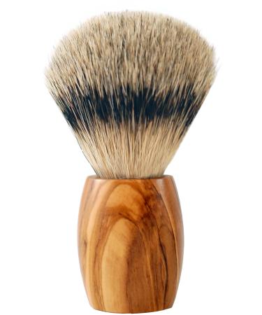 Hans Baier Exclusive Shaving Brush Olive Wood