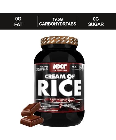 NXT Nutrition Cream of Rice 2kg - Chocolate Flavor - 80 Servings - Buy Online on GoSupps.com