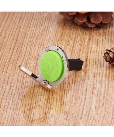 BENECREAT Tree of Life Car Air Freshener - Aromatherapy Essential Oil Diffuser Stainless Steel Locket with Vent Clip & 10 Washable Felt Pads - Buy Online on GoSupps.com