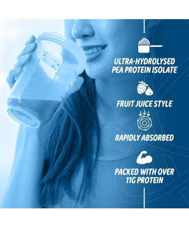 Applied Nutrition Clear Vegan Protein - Hydrolysed Pea Protein Isolate Powder (Watermelon) - 600g - Buy Online on GoSupps.com