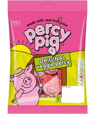 Fruit Gum Sweet Bundle with Percy Pig Fruit Gums 170g x2 and Percy Pig Original Veggie Fruit Gums 170g x2 (4 Pack) - Buy Online on GoSupps.com