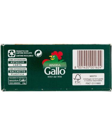 Gallo - Riso Arborio Chicchi grassi - 1000 g - Buy Online on GoSupps.com