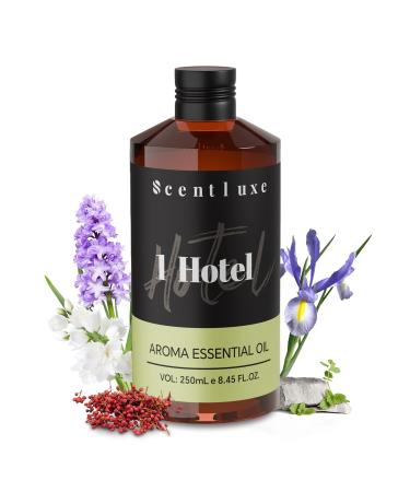 Hotel Diffuser Oil & Aroma Essential Oil Blend Luxury 1 Hotel Inspired Aromatherapy with Jasmine Pink Pepper Pineapple Cedar & Amber for Ultrasonic Diffusers & Nebulizers - 8.45 fl oz 250 mL 8.45 Fl Oz (Pack of 1)