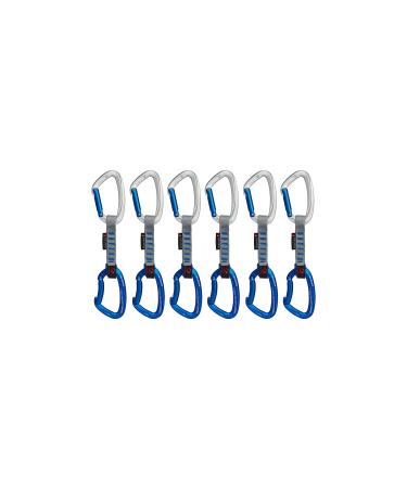 Mammut Crag Keylock Indicator 6-Pack Quickdraws Silver/Ultramarine 10cm