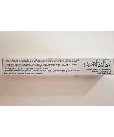 The Beard Mascara de Goals for Him Mascara pour barbe | Couvre les poils gris de la barbe et des sourcils d finit et donne du volume (Dark Brow/Black) - Buy Online on GoSupps.com