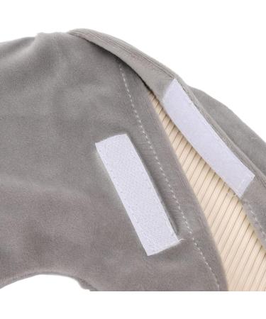 LBEC 1L Hot Water Bottle - Explosion-Proof U-Shaped Soft Cover for Pain Relief - Gray - Buy Online on GoSupps.com