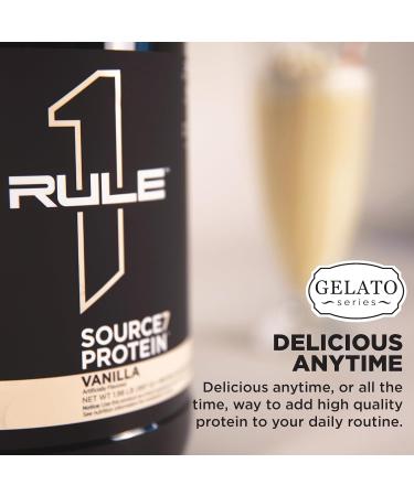 Source 7 Protein - Pistachio Gelato 2 lbs | 22g Protein 10g EAAs Velvety Smooth Texture - Premium Gelato-Inspired Flavor for Optimal Nutrition - Buy Online on GoSupps.com