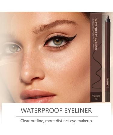  G n rique Eyeliner Pencil | Dual Function Waterproof Smudge-Proof - Waterproof Eyebrow Pencil Long Lasting Makeup Beauty for Everyday Wear Dates and Birthdays - Buy Online on GoSupps.com