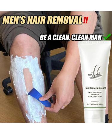 Depilatory gel for sensitive skin 120 ml hair removal gel smooth care lotion portable gel for underarms neck body home travel - Buy Online on GoSupps.com