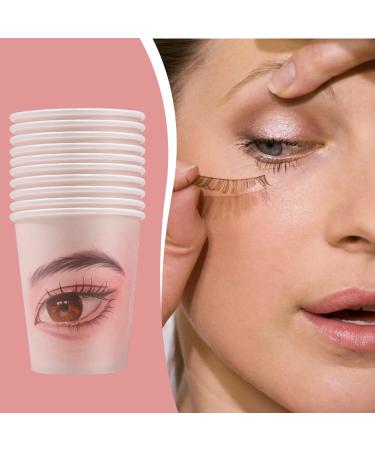 Shakven Eyelash Training Aids Eyelash Extension Supplies Aids - 20x Eyelash Training Paper Cup for Adults Makeup Artist Eyelash Beautician - Buy Online on GoSupps.com