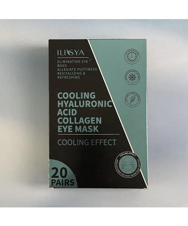 Shop Hyaluronic Acid Collagen Eye Masks | Anti-Aging Dark Circles & Fine Lines | 20 Pairs for Swollen Eyes - Buy Online on GoSupps.com