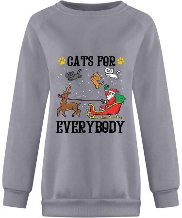 Shop Stylish Women's Genetic Christmas Sweaters - Cat & Alcohol Designs | Cozy White & Gray Long Sweatshirts for Winter - Buy Online on GoSupps.com