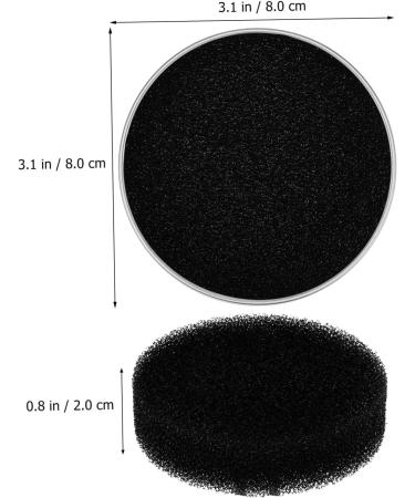 Beavorty 12 Sets Makeup Brush Cleaning Box Sponge Make-up Brush Makeup Cleaner for Color Lazy Eyeshadow Makeup Brush Tool Brush Cleaner Cosmetic Brush Cleaning Make up Tinplate Cleaning Pad - Buy Online on GoSupps.com