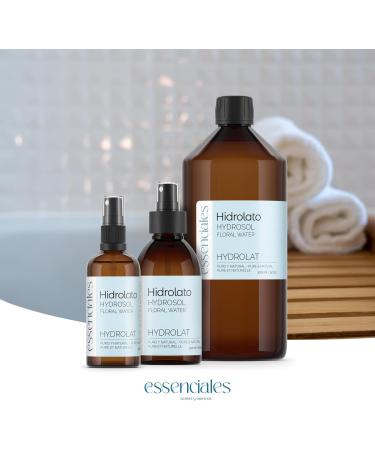 Essenciales Hydrolate and rose water extra damask Rosa Damascena BIO 200 ml 100 pure and natural organic and ecologically certified without alcohol - Buy Online on GoSupps.com