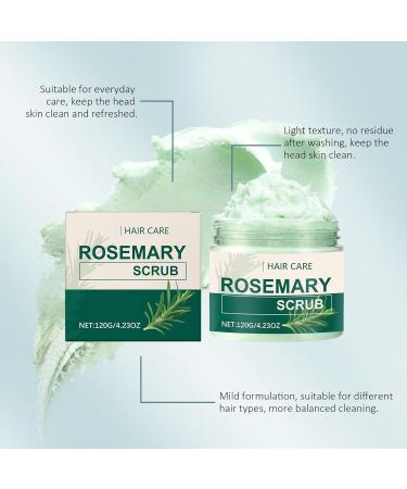 Gommage capillaire au romarin exfoliant pour un nettoyage et une nutrition en profondeur purifiant r gulateur de s bum apaisant et favorisant la pousse de cheveux sains. (1pcs) - Buy Online on GoSupps.com