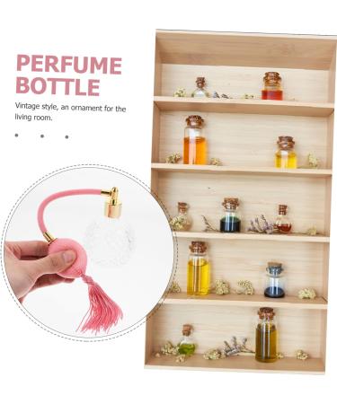 PRETYZOOM 1pc Air Bag Perfume Bottle Makeup Containers Refillable Perfume Sprayer Air Mister for Crystal Perfume Spray Flower Claw Clips Glass Travel Clown Hat Pink Old Fashioned - Buy Online on GoSupps.com