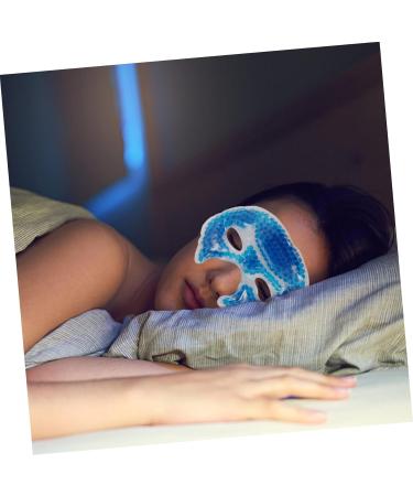 Ipetboom Pvc Shading Ice Sleep Eye Cooling Eye Patch For Sleeping Cooling Eye Pads Cold Hot Compress Eye Shades for Sleep Facial Ice Valid Bead Gel To Sleep 20x10.5x0.8cm Blue - Buy Online on GoSupps.com