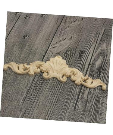 EXCEART Wood Sculpture: Made of material and safe to use.Widely to decorate the walls doors cabinets As Shown Size 2 - Buy Online on GoSupps.com