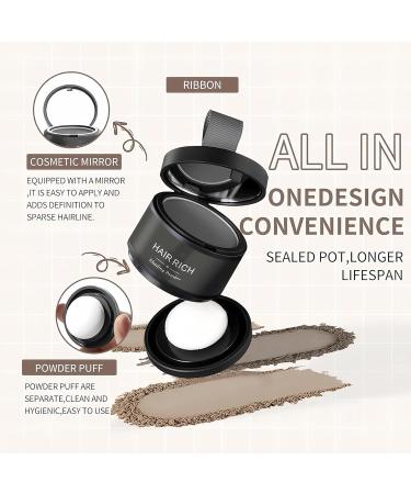 Hair Magic Hairline Powder for Women - Hair Magic Root Cover Up Multiple Colour Hairline Shadow Powder (#13) - Buy Online on GoSupps.com