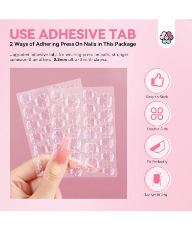 SAVILAND 20PCS Press on Nail Tool Kit - Complete Nail Prep Set with Glue Adhesive Tabs & File for Salon Quality Nail Art - Ideal for Starters & Businesses - Buy Online on GoSupps.com