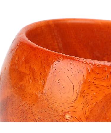 Handmade Wooden Shaving Cup Bowl - Versatile Wood Razor Shell & Shaving Cream Bowl for Men | Portable & Unique Grooming Accessory - Buy Online on GoSupps.com